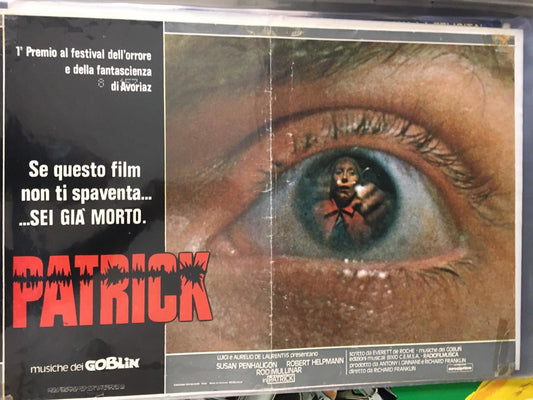 Fotobusta Di Cinema Originale D'Epoca Patrick 1979 Tortona4Arte