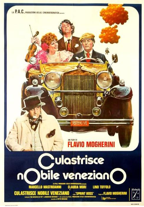 Locandina Di Cinema Originale D'Epoca Culastrisce Nobile Veneziano 1976 Tortona4Arte
