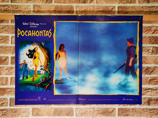 Fotobusta di cinema originale d'epoca - Pocahontas Tortona4Arte