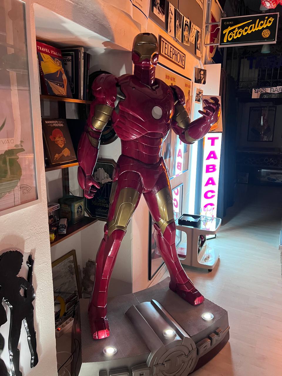 Statua Iron Man originale Marvel