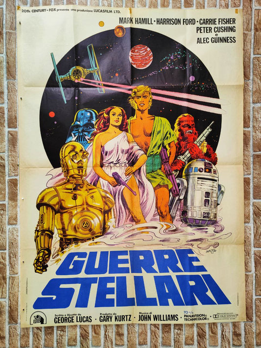 Manifesto originale di cinema - Guerre Stellari