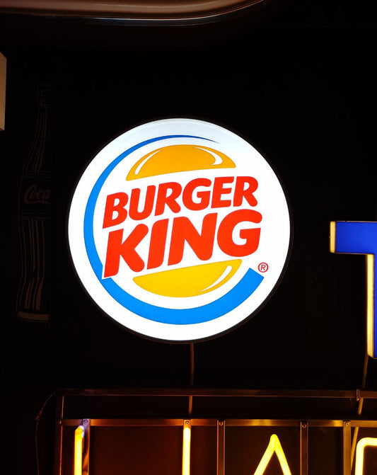 Insegna luminosa Burger King