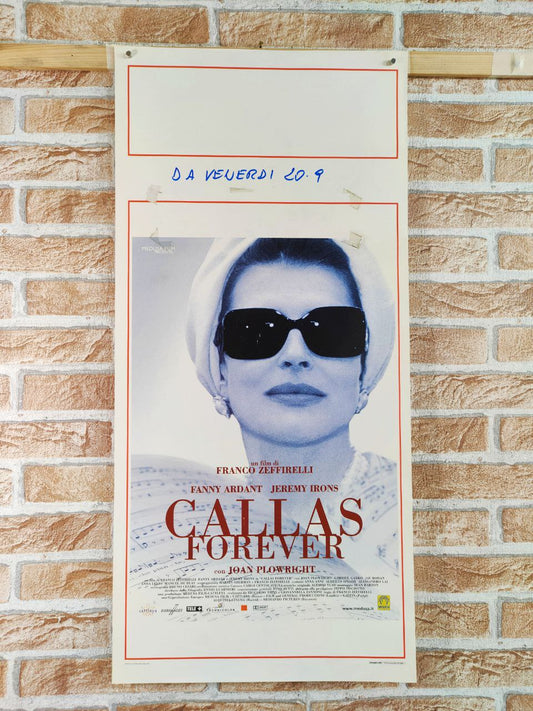 Locandina originale di cinema - Callas Forever