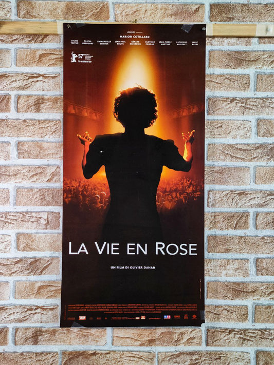 Locandina originale di cinema - La Vie en rose