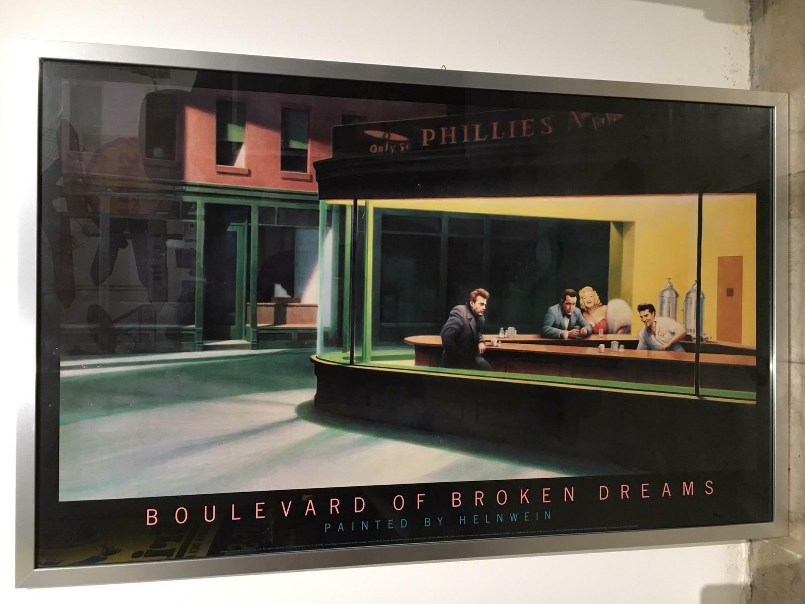 Poster Boulevard of Broken Dreams 1987 Tortona4Arte